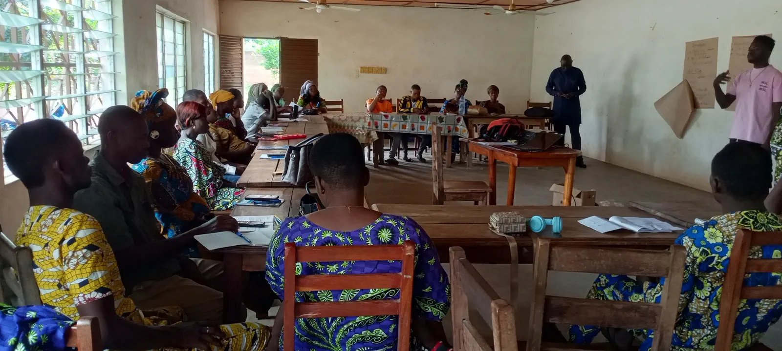 Salle de formation, session 1